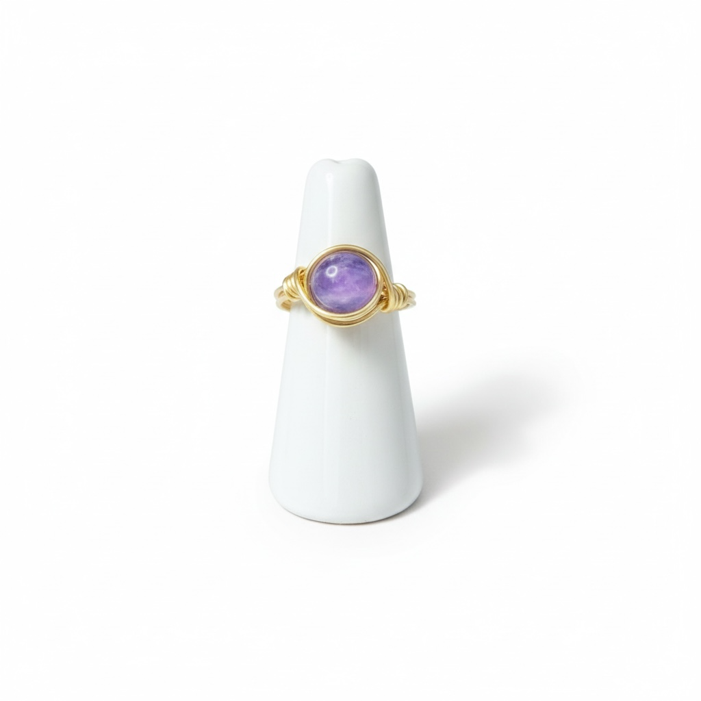 Single Stone Wrapped Rings
