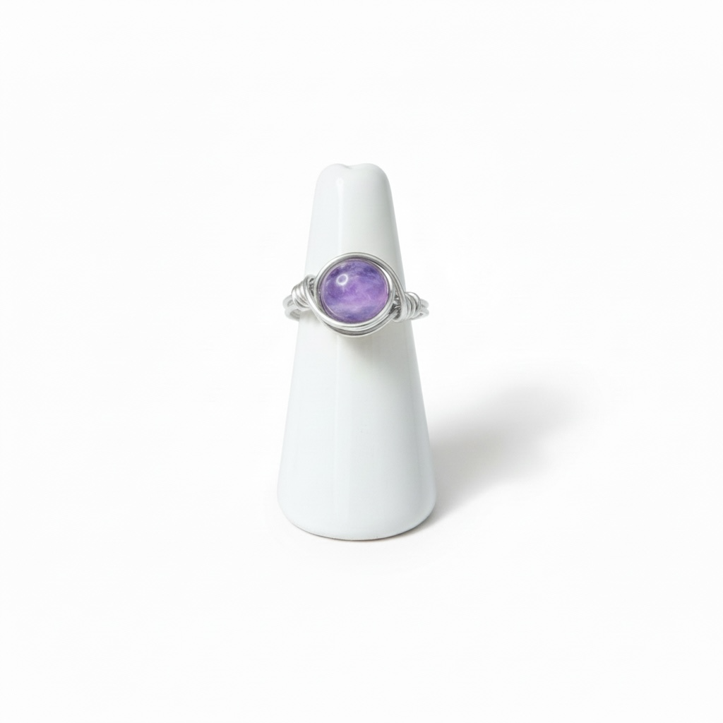 Single Stone Wrapped Rings