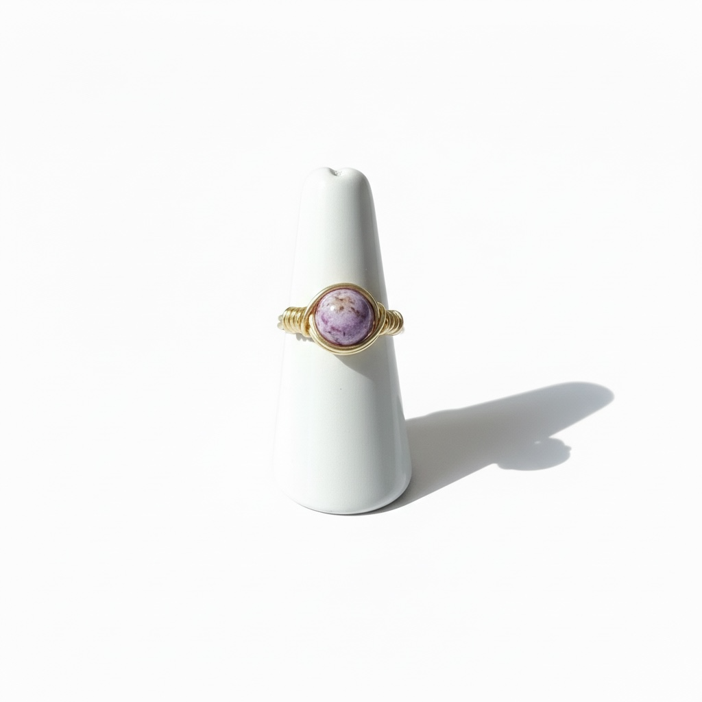Single Stone Wrapped Rings