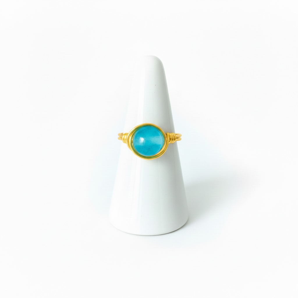Single Stone Wrapped Rings