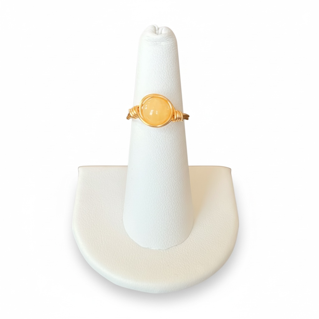 Single Stone Wrapped Rings