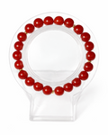 Carnelian and Gold Hematite Bracelet