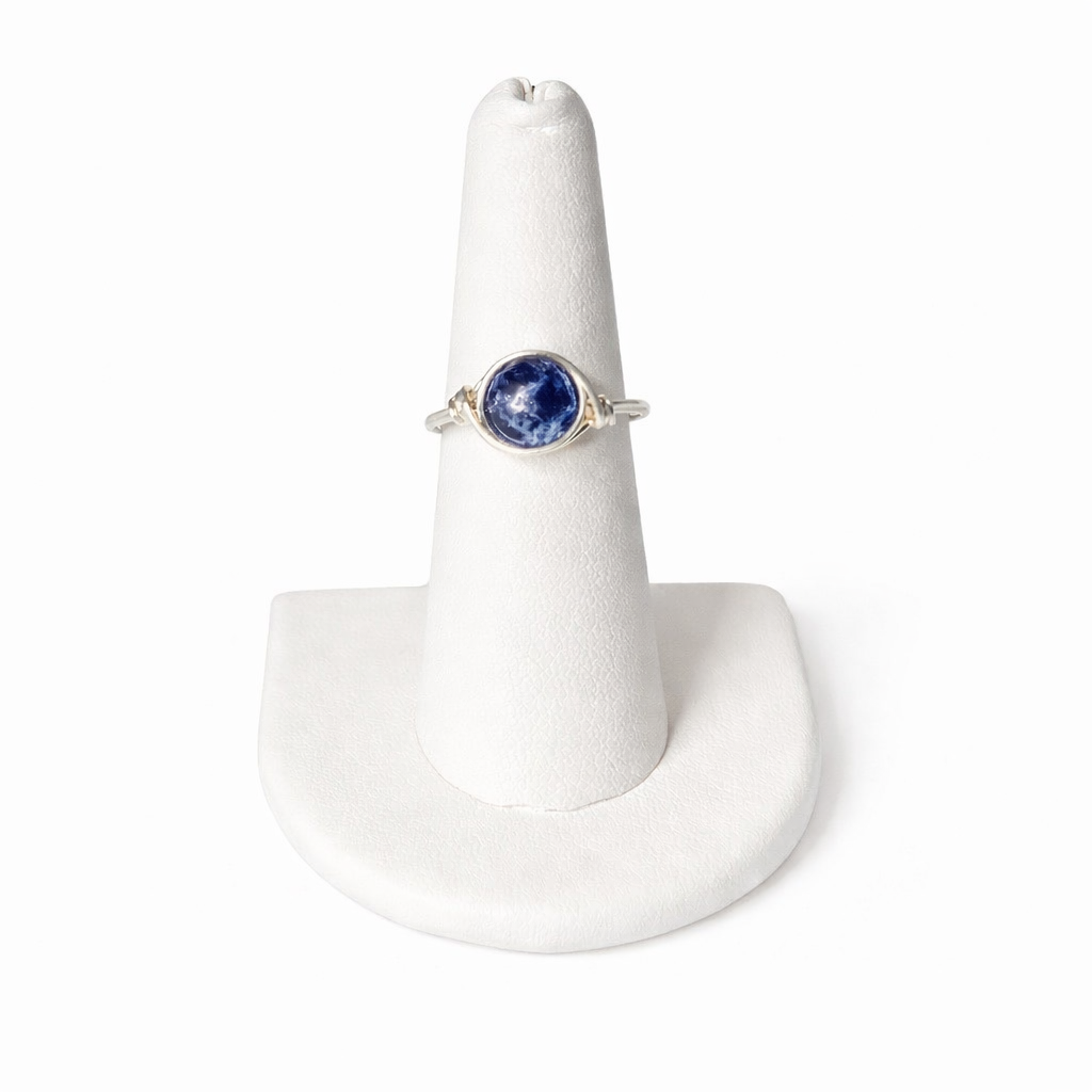 Single Stone Wrapped Rings