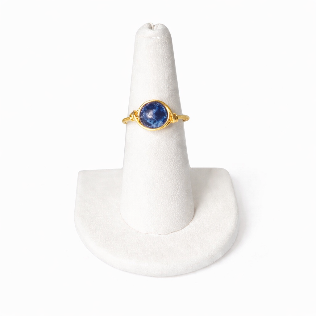 Single Stone Wrapped Rings