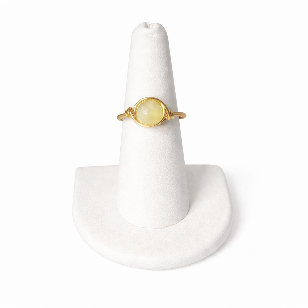 Single Stone Wrapped Rings