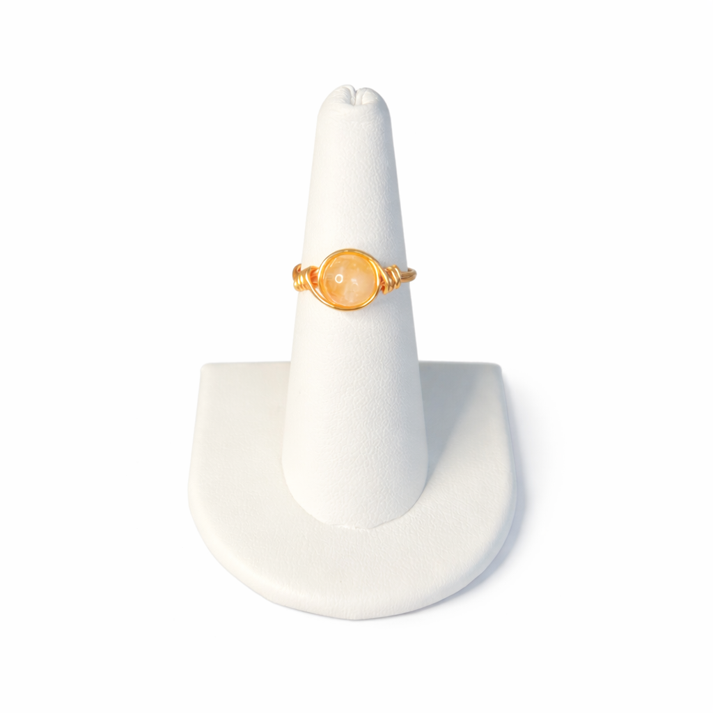 Single Stone Wrapped Rings