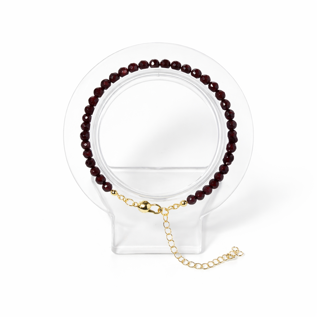 Faceted Garnet Set
