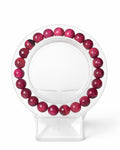 Faceted Magenta Tiger’s Eye Bracelet