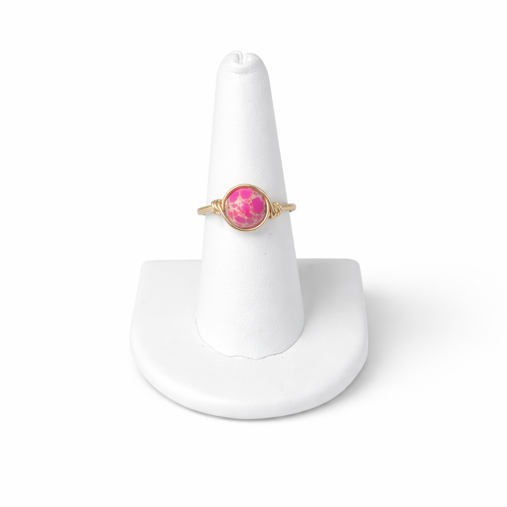 Single Stone Wrapped Rings