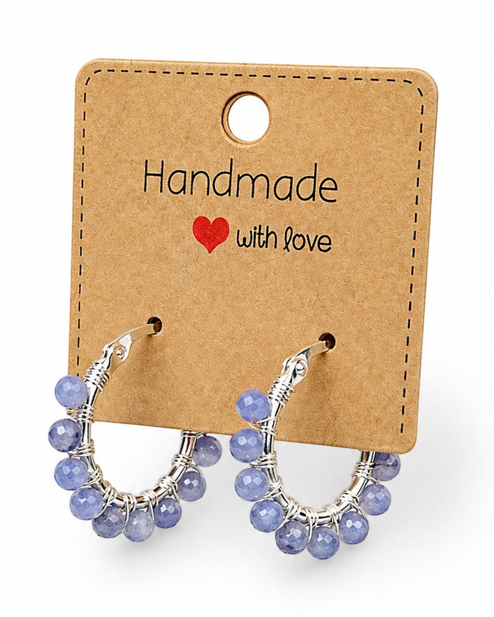 Wire Wrapped Hoops