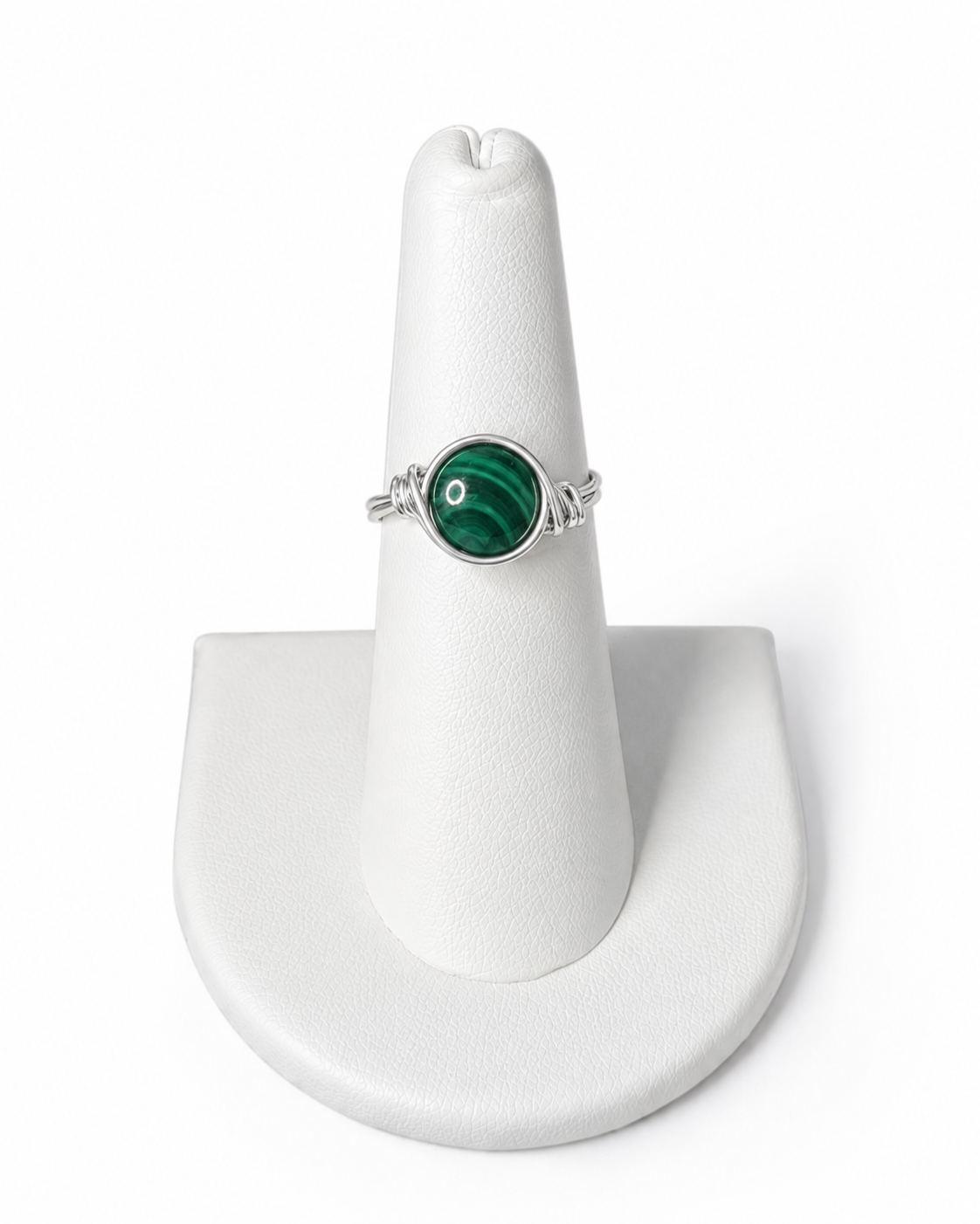 Single Stone Wrapped Rings