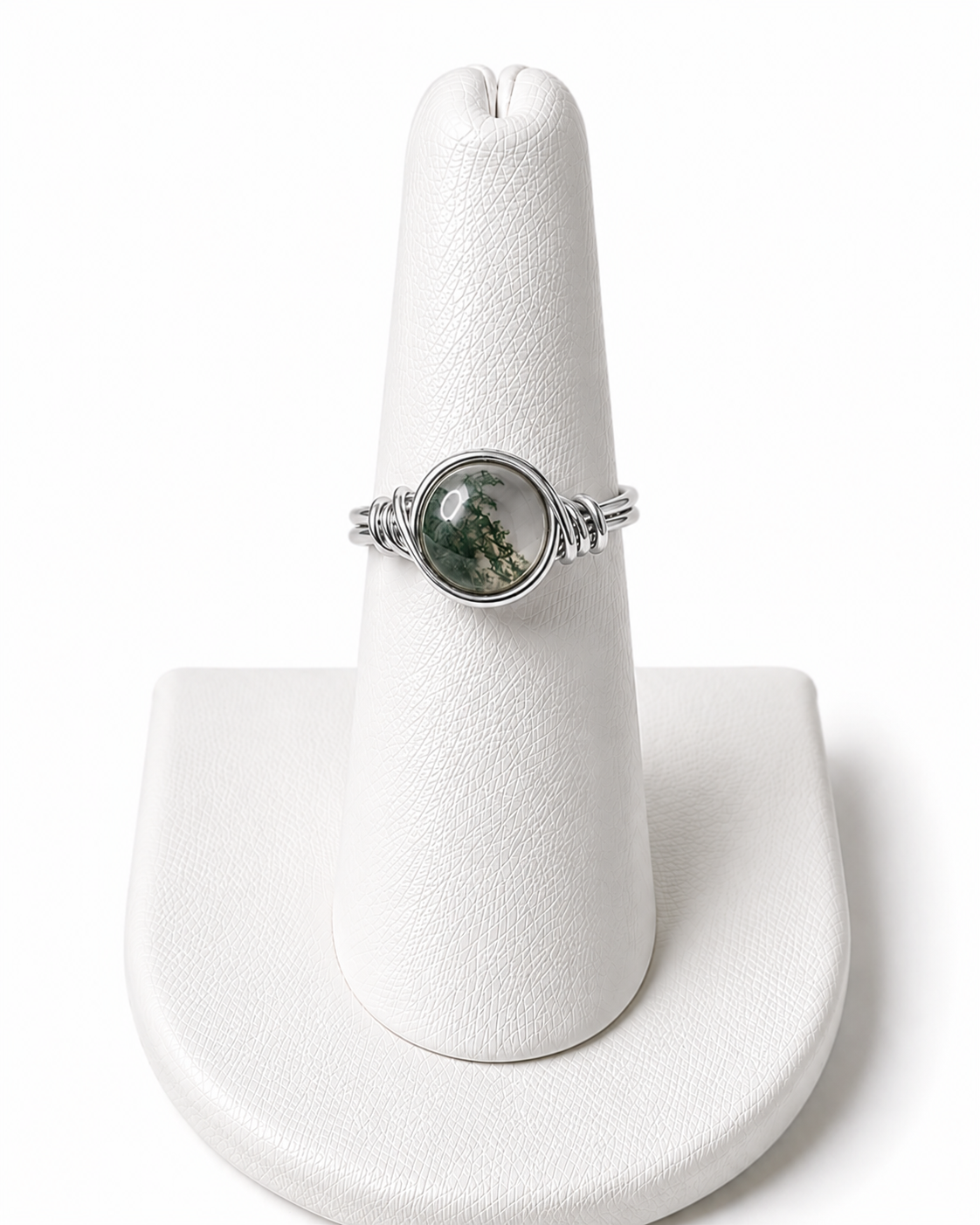 Single Stone Wrapped Rings
