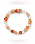 8mm Carnelian Stretch Bracelet