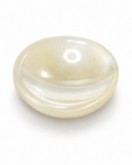Amelia Jane Handmade Creations polished cream and golden cat's eye crystal bowl for jewelry or small treasures