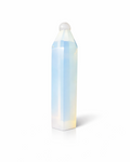 Amelia Jane Handmade Creations 3.5-inch polished opalite crystal tower with a milky-blue iridescent finish.