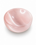 Amelia Jane Handmade Creations polished pink cat's eye crystal bowl for jewelry or small keepsakes