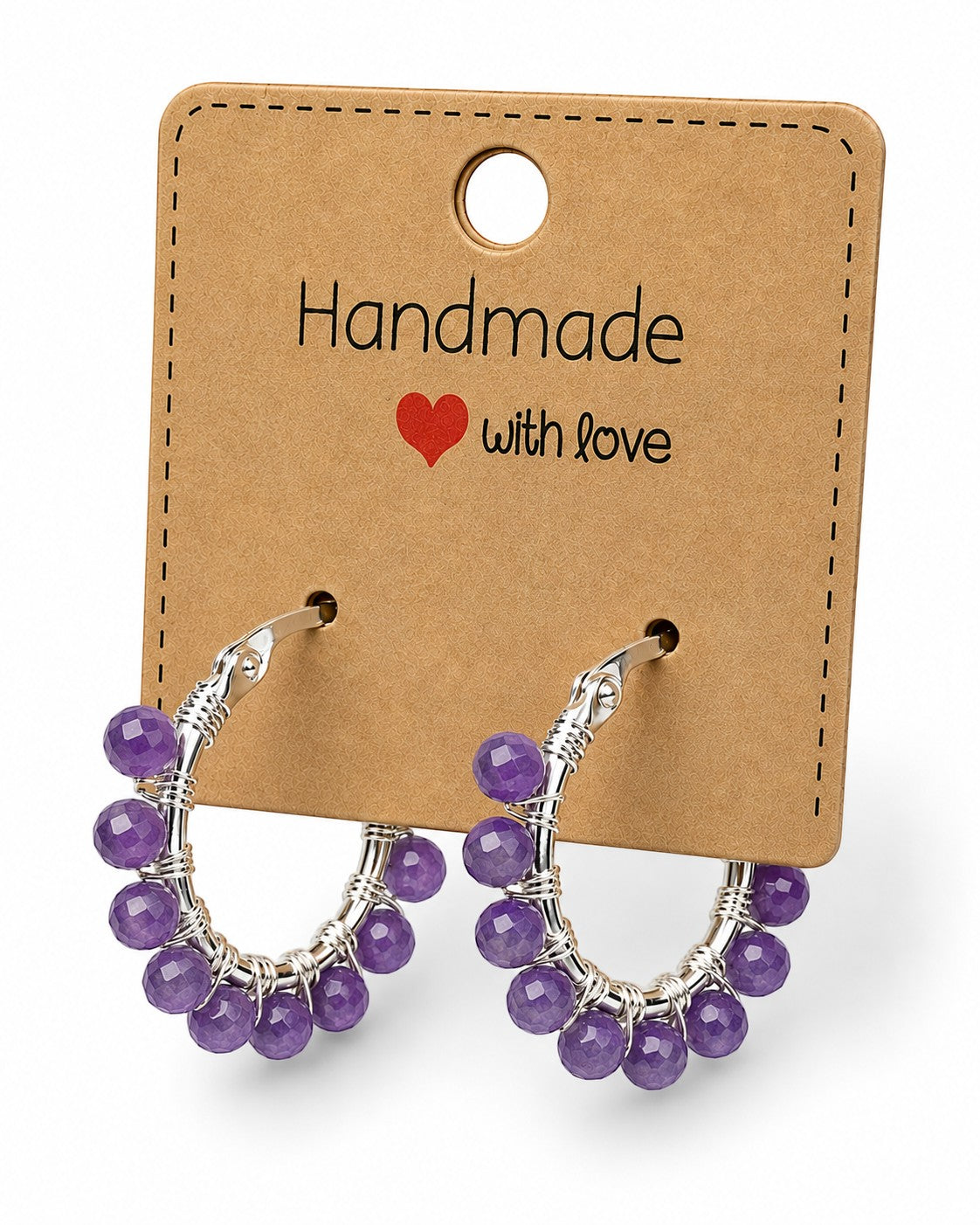 Wire Wrapped Hoops