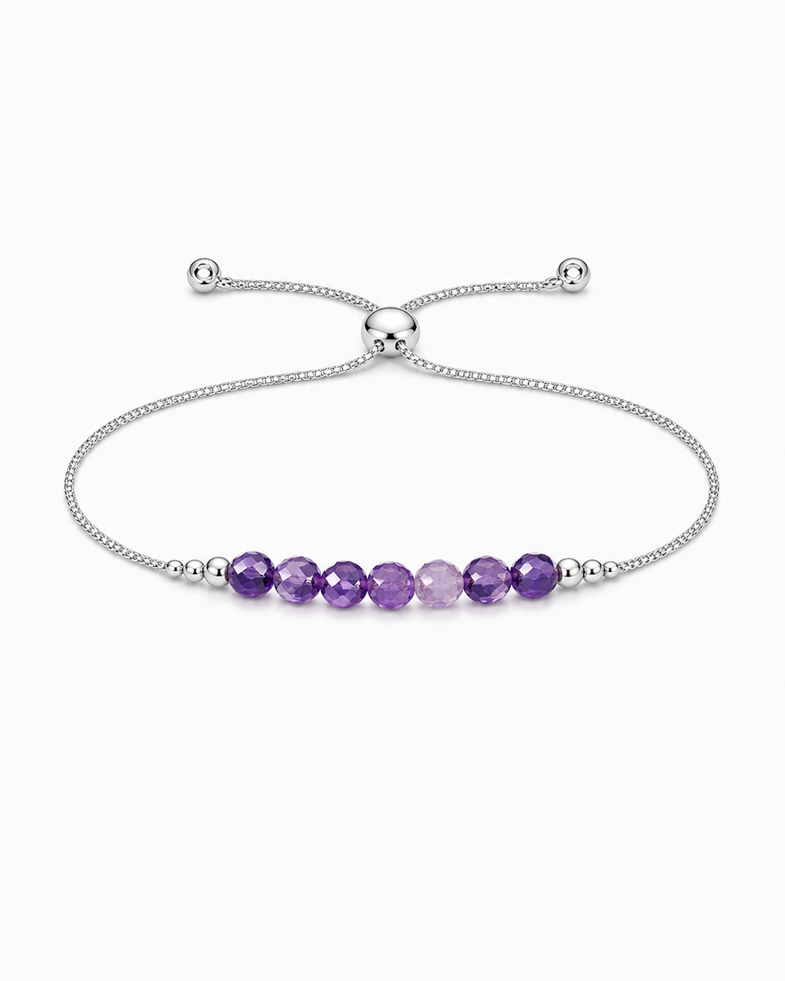 Amethyst Adjustable Bracelet