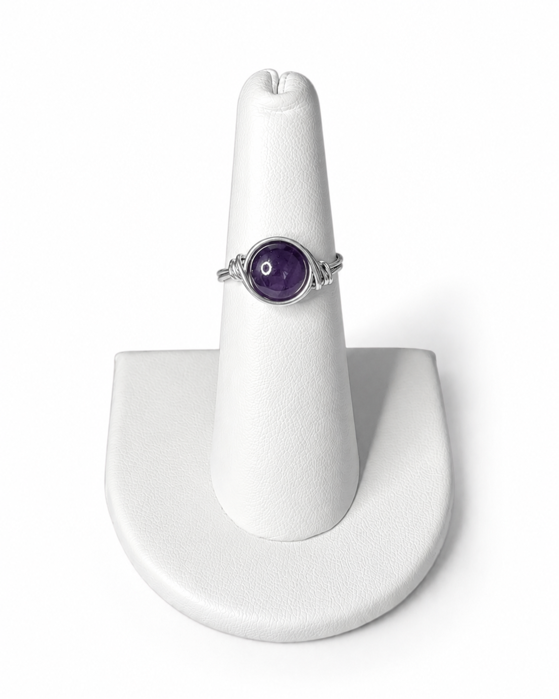 Single Stone Wrapped Rings