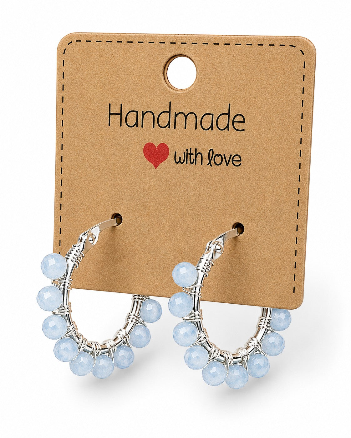Wire Wrapped Hoops