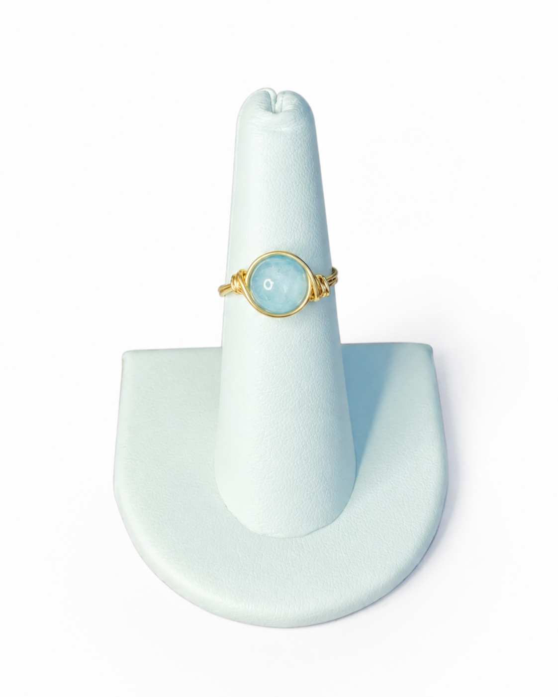 Single Stone Wrapped Rings