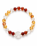 Hessonite Garnet Stretch Bracelet