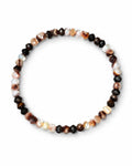 Faceted Shell Stretch Bracelet