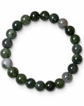 Moss Agate Stretch Bracelet