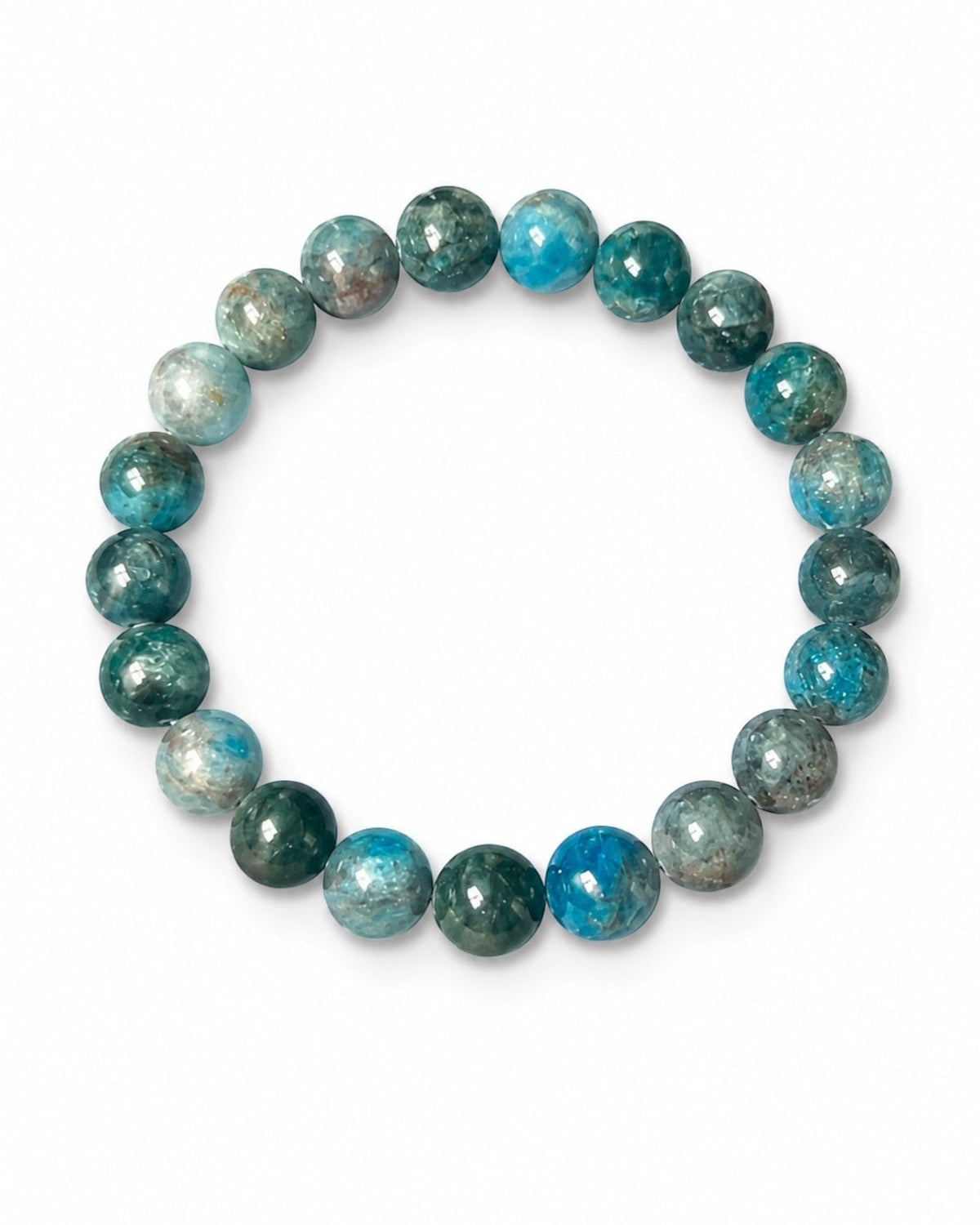 Blue Apatite Stretch Bracelet