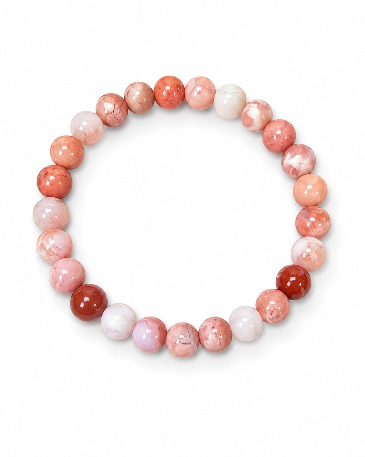 Cotton Candy Agate Bracelet