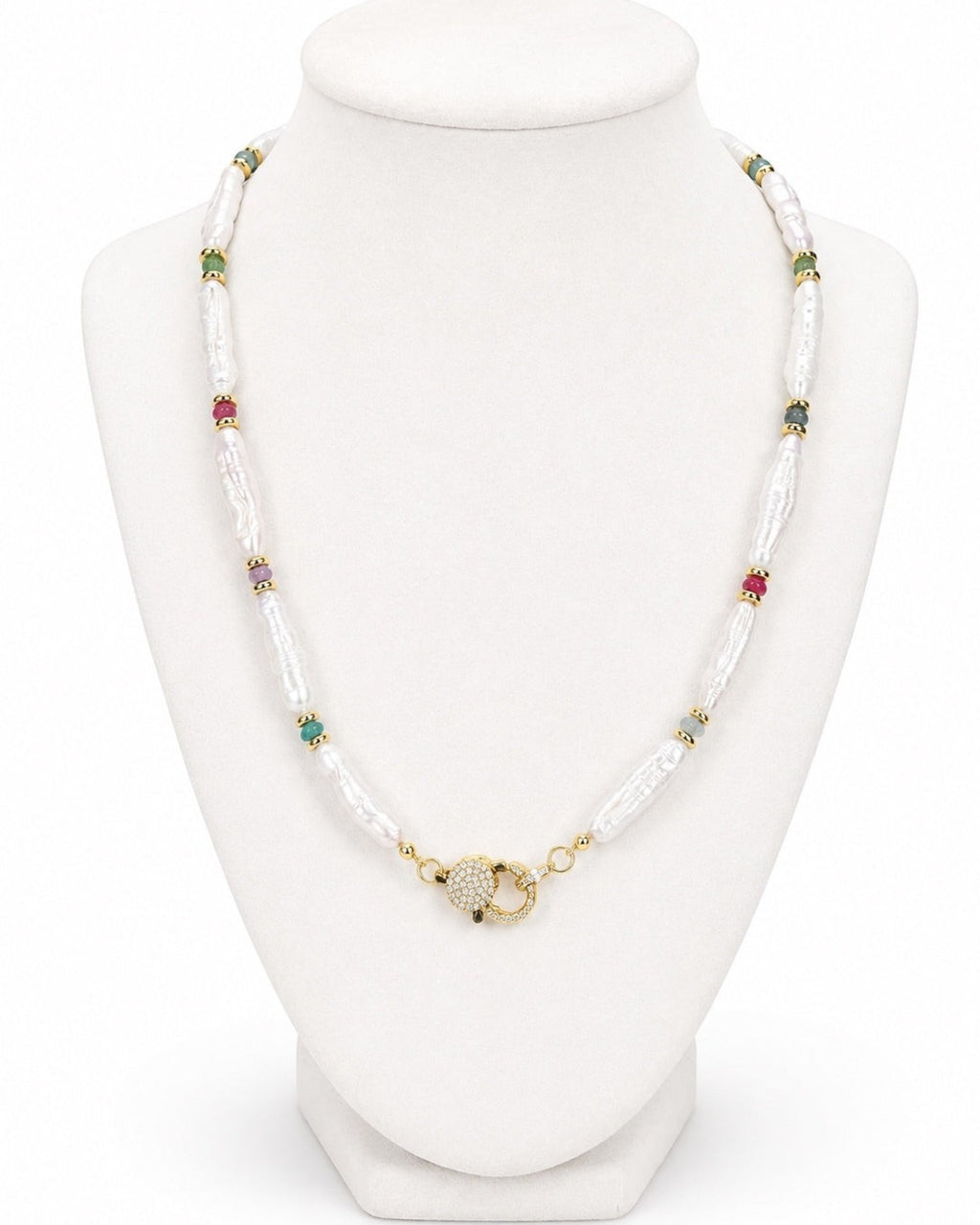 Wildflower Biwa Necklace