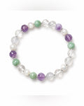 8mm Green Moonstone Stretch Bracelet