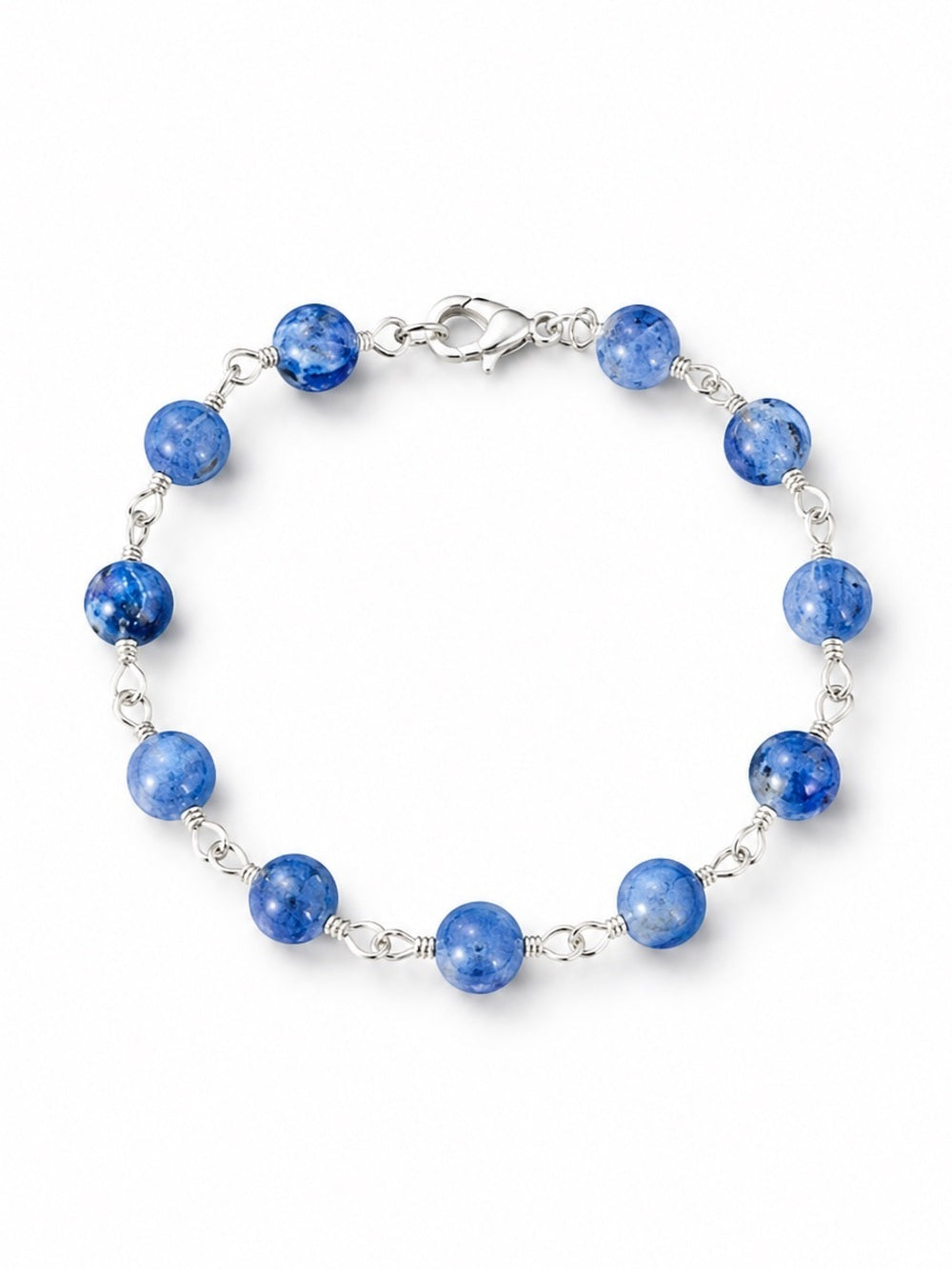 Handmade Blue Kyanite Bracelet