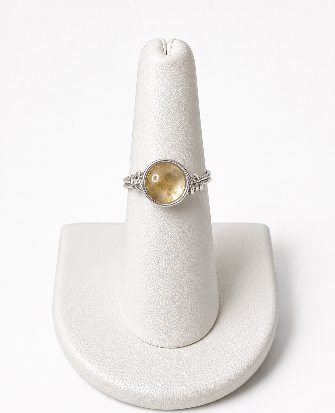 Single Stone Wrapped Rings