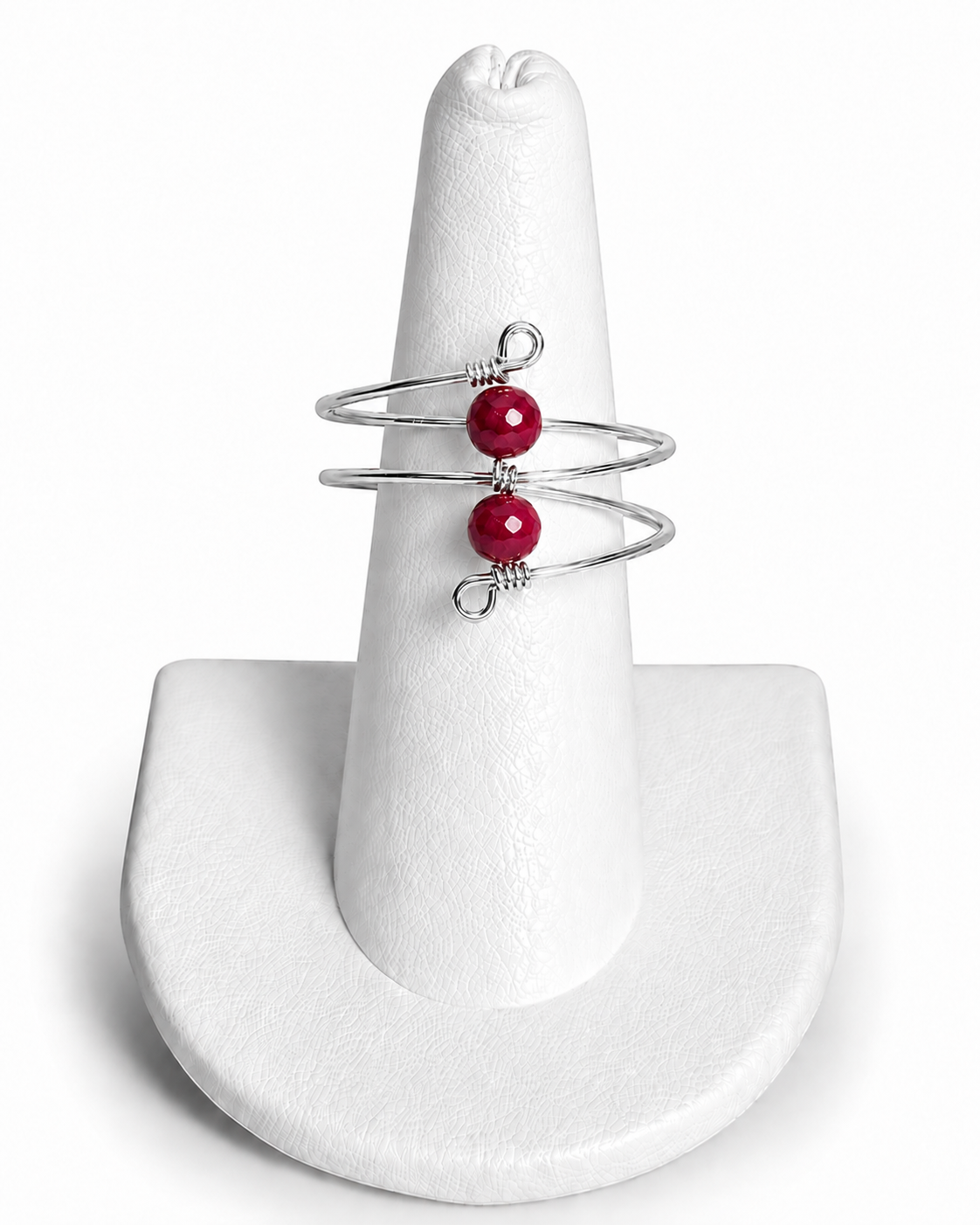 Double Bead Wrap Ring