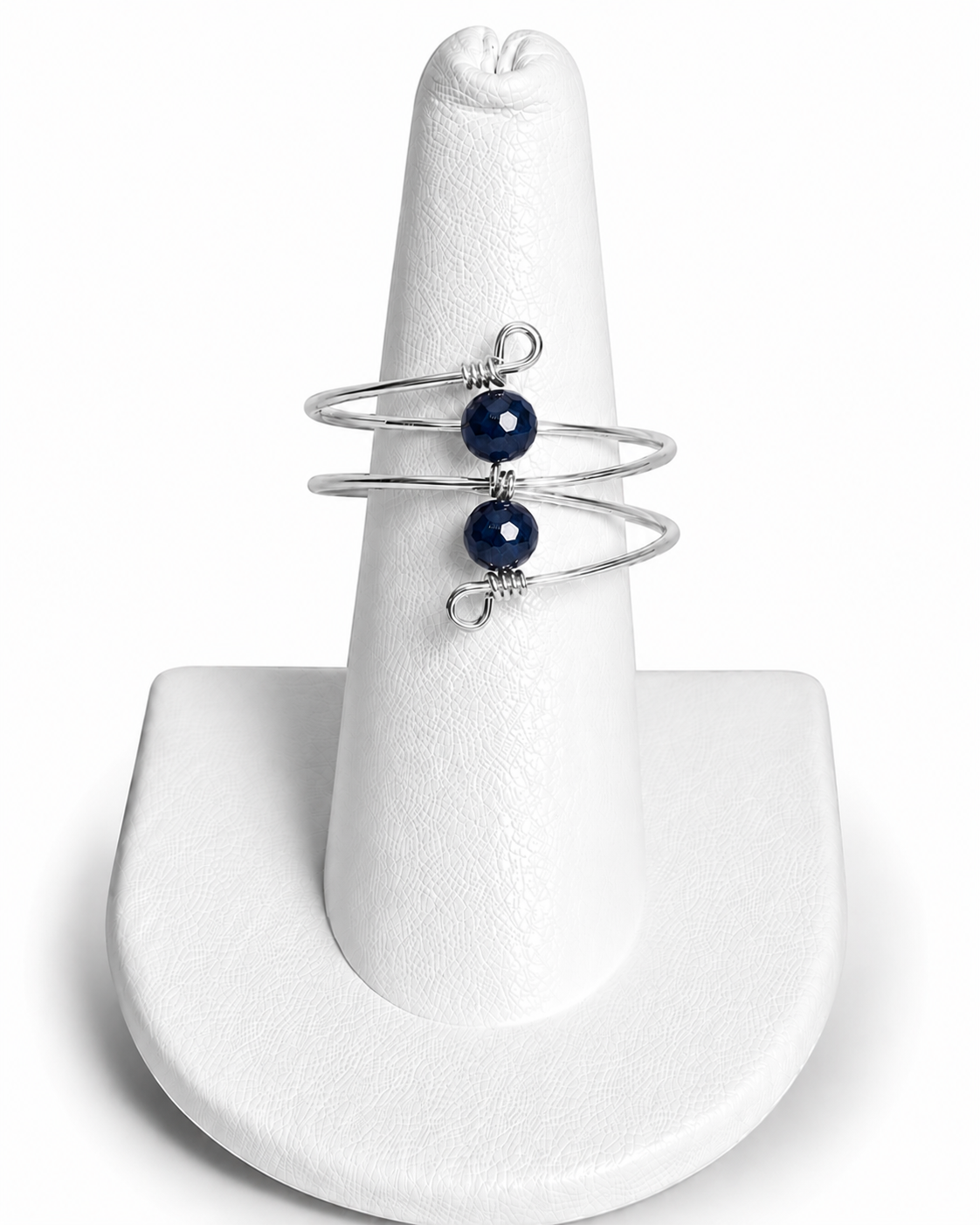 Double Bead Wrap Ring