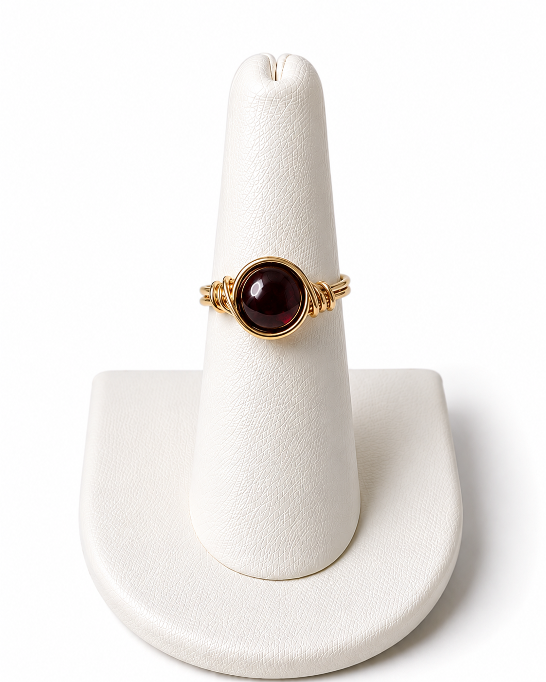 Single Stone Wrapped Rings