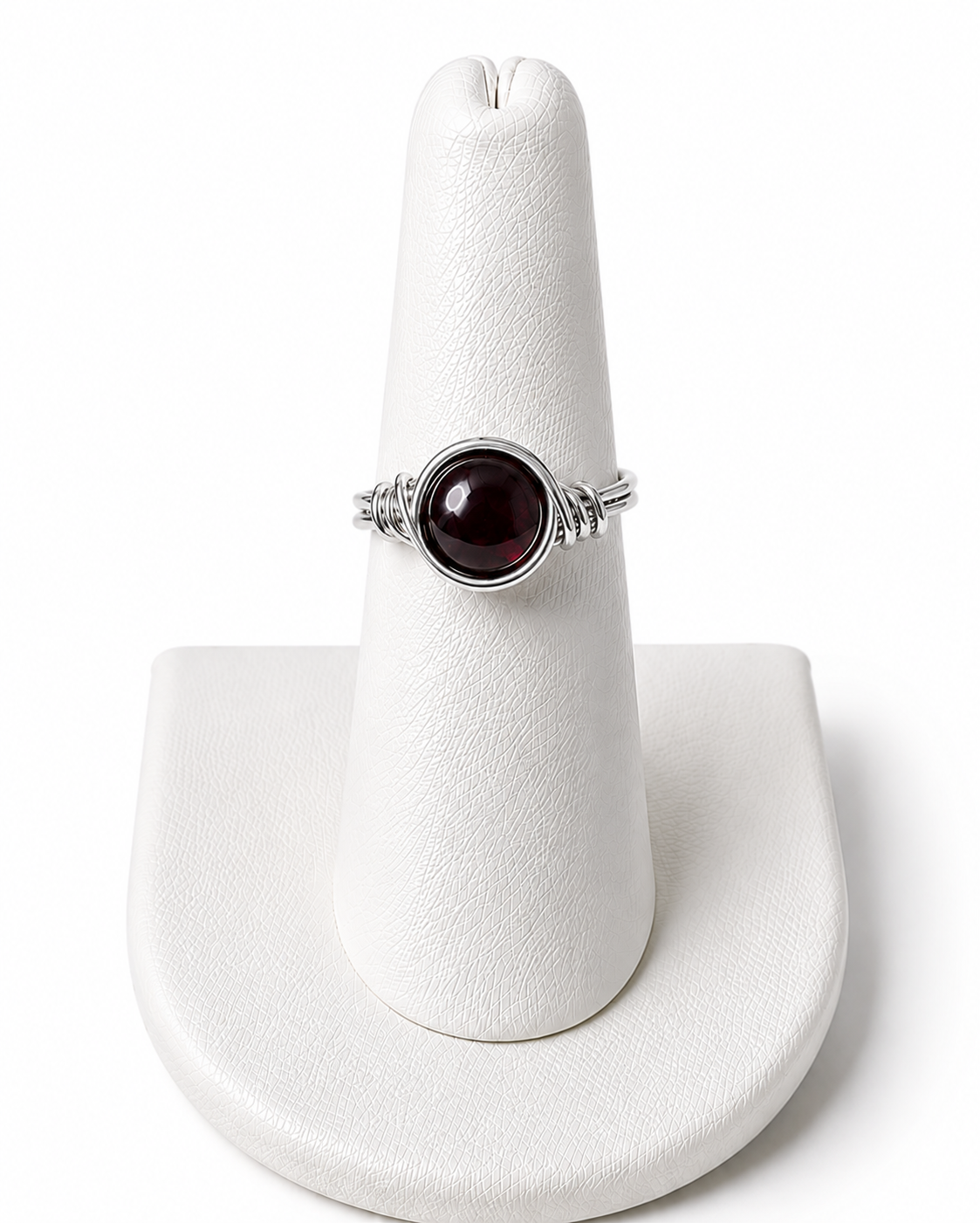 Single Stone Wrapped Rings