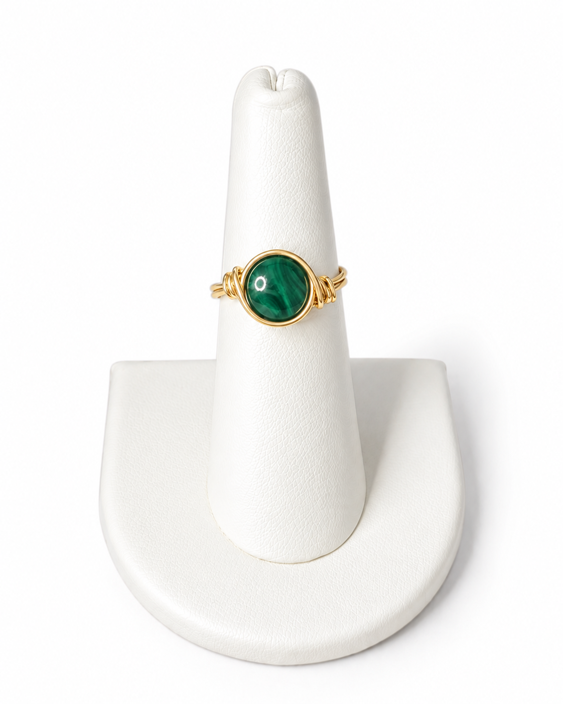 Single Stone Wrapped Rings