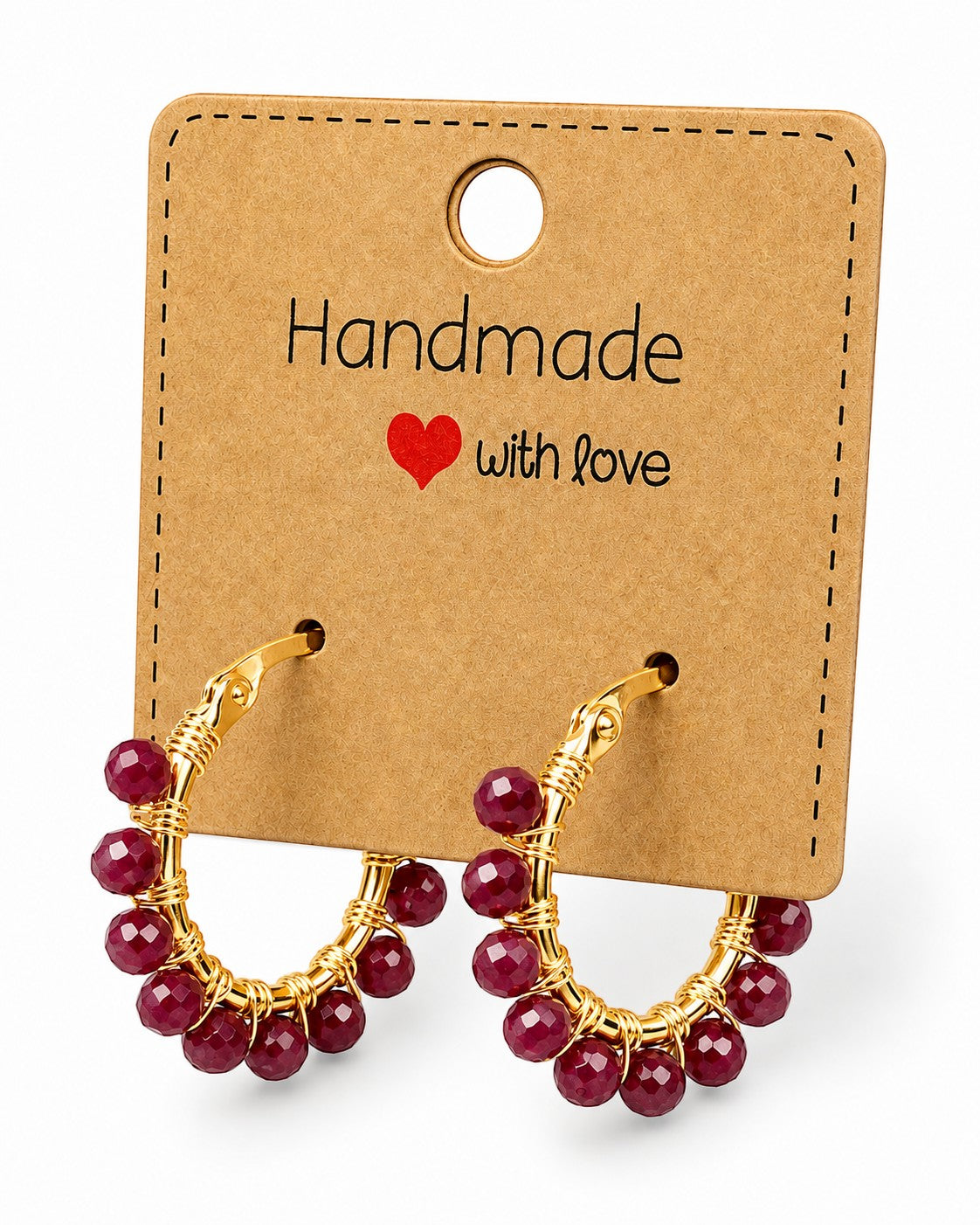 Wire Wrapped Hoops