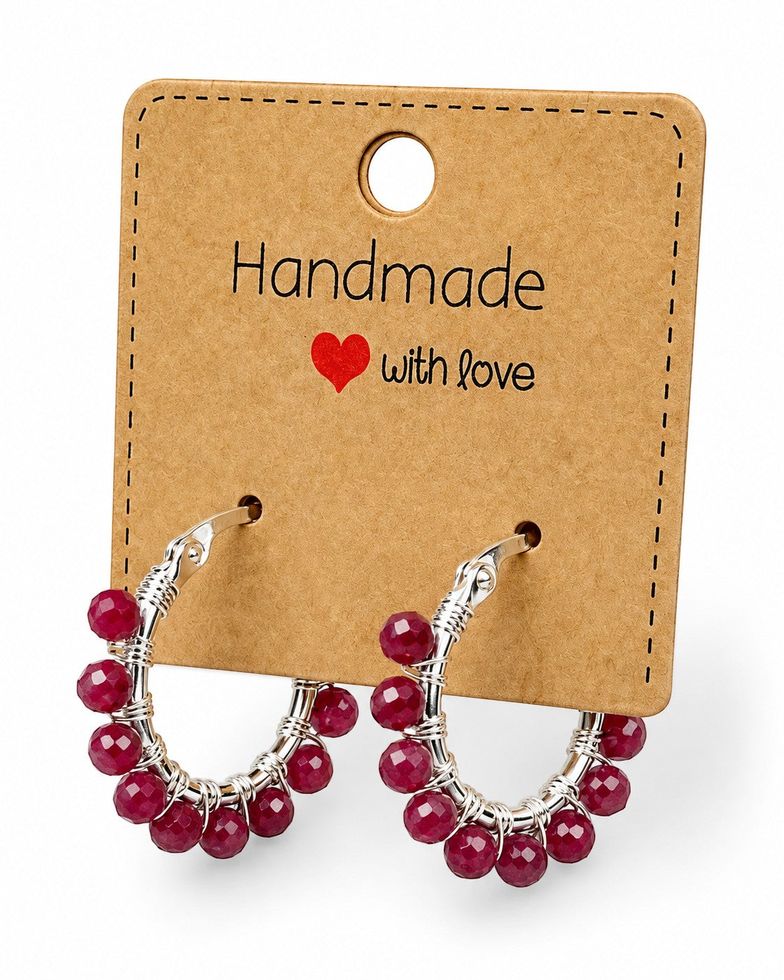 Wire Wrapped Hoops