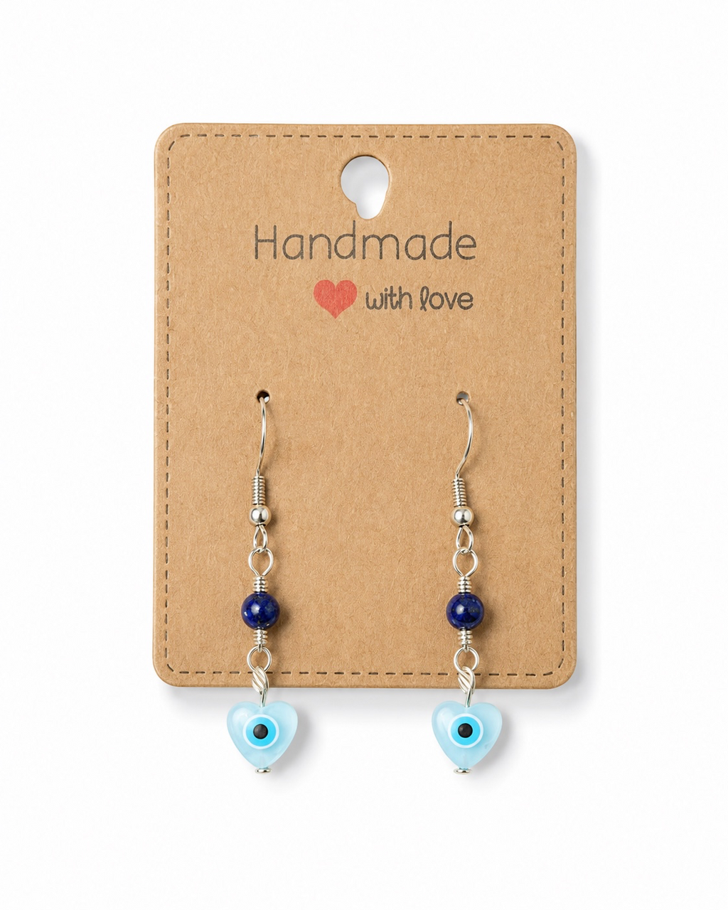 MOP Evil Eye Earrings