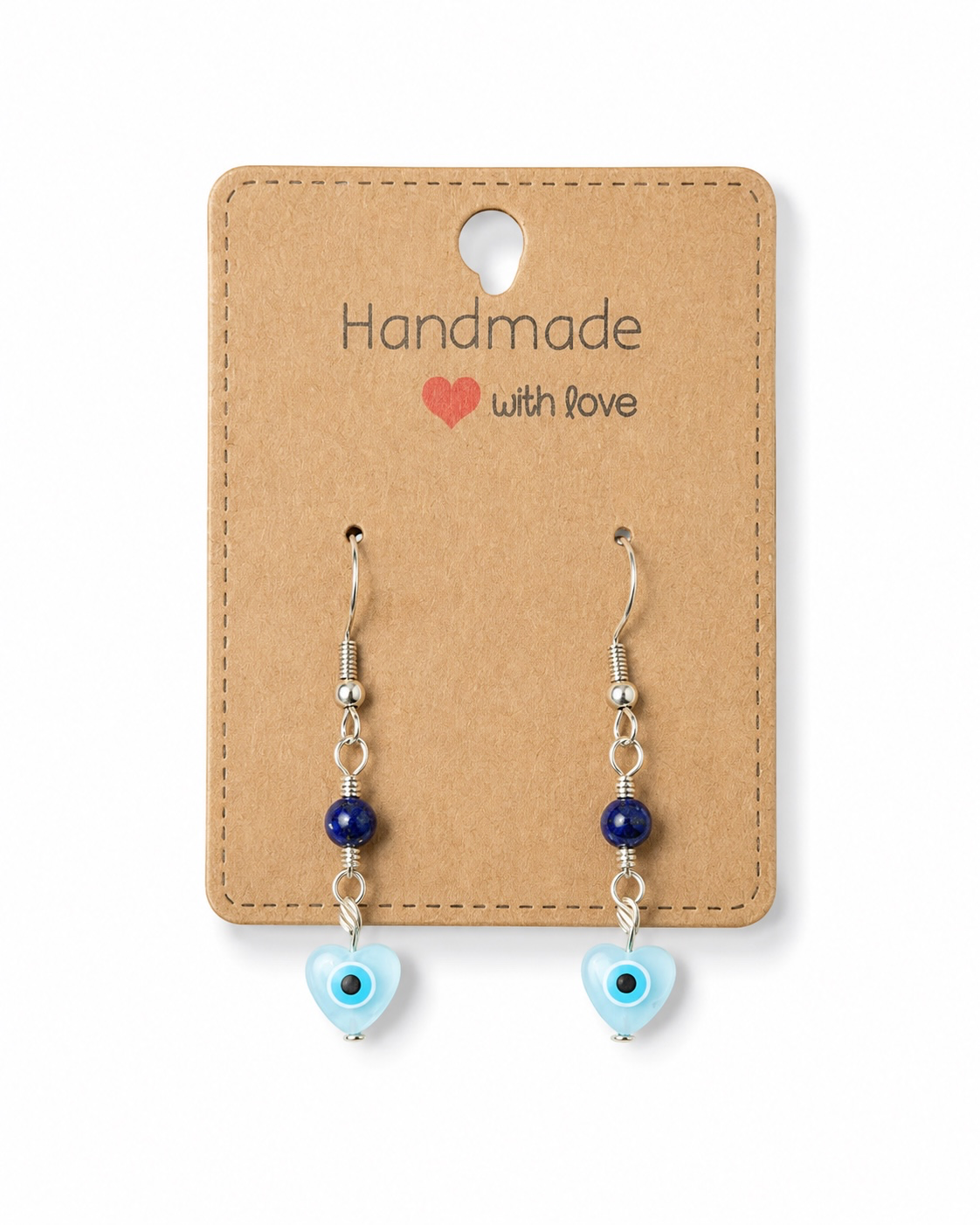 MOP Evil Eye Earrings