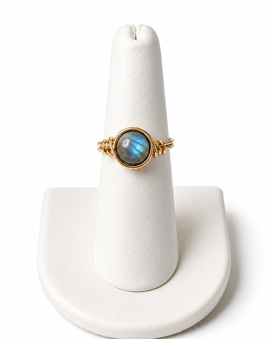 Single Stone Wrapped Rings