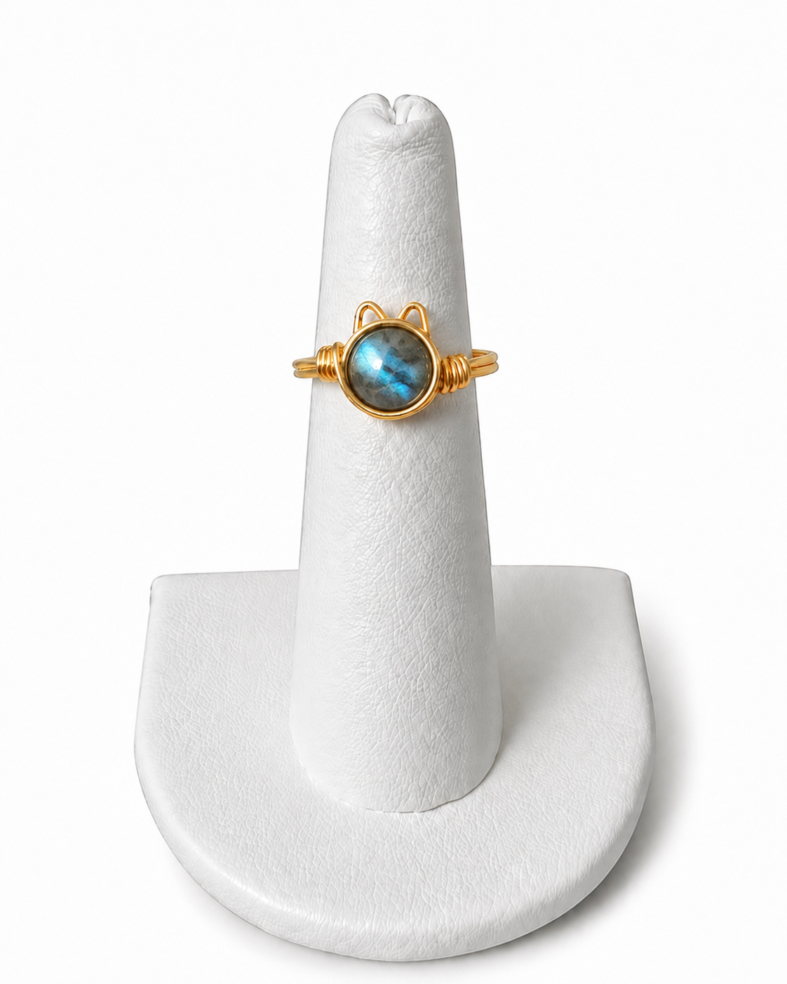 Wire Wrapped Kitty Ring