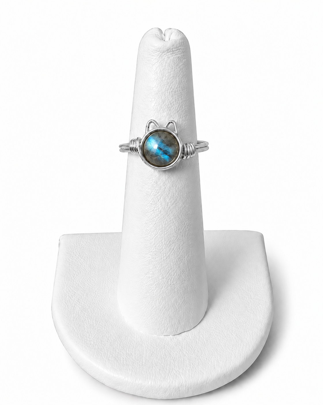Wire Wrapped Kitty Ring