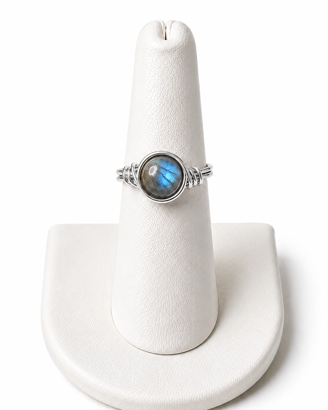 Single Stone Wrapped Rings