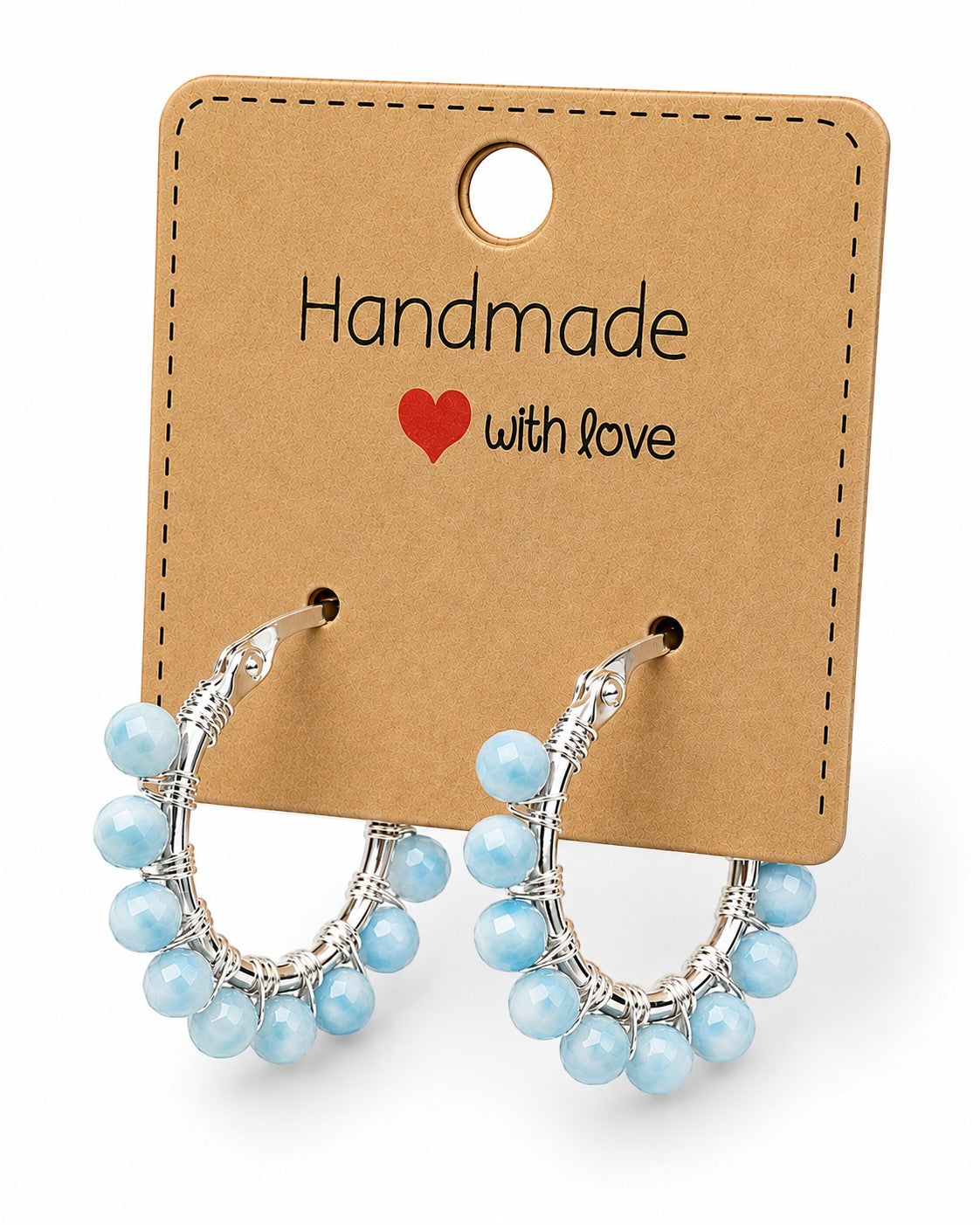 Wire Wrapped Hoops