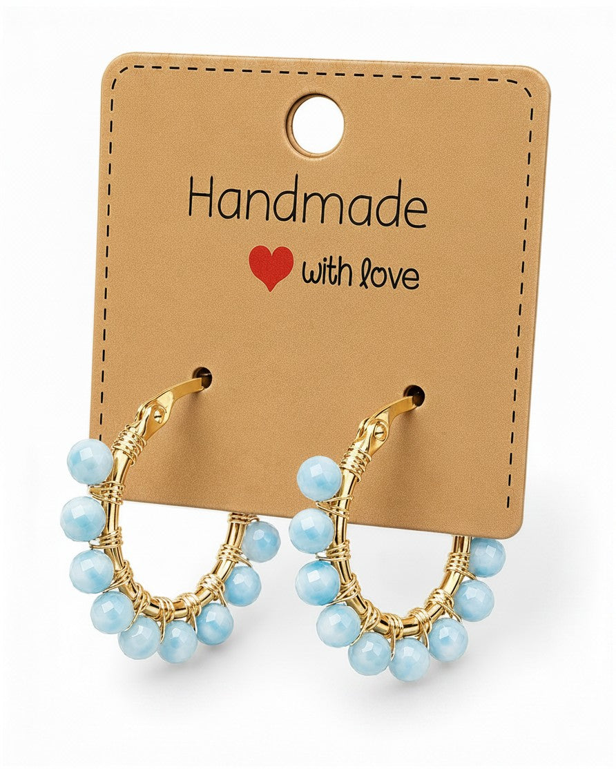 Wire Wrapped Hoops