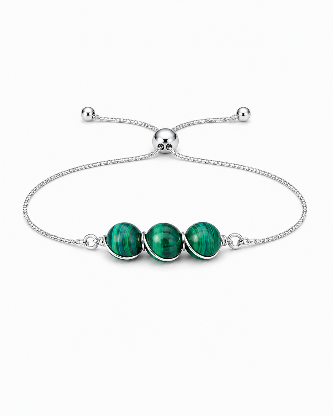 Malachite Adjustable Bracelet